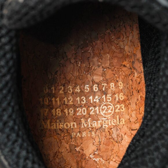 Maison Margiela Black Leather Lug Sole Hiking-Style Boots - Picture 10 of 11